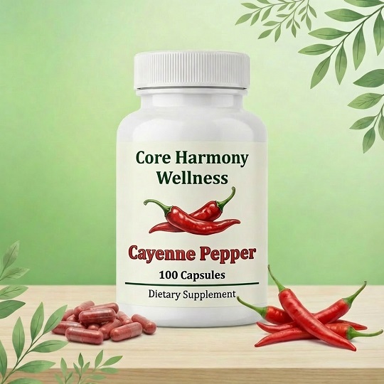Cayenne Pepper Supplement Capsules