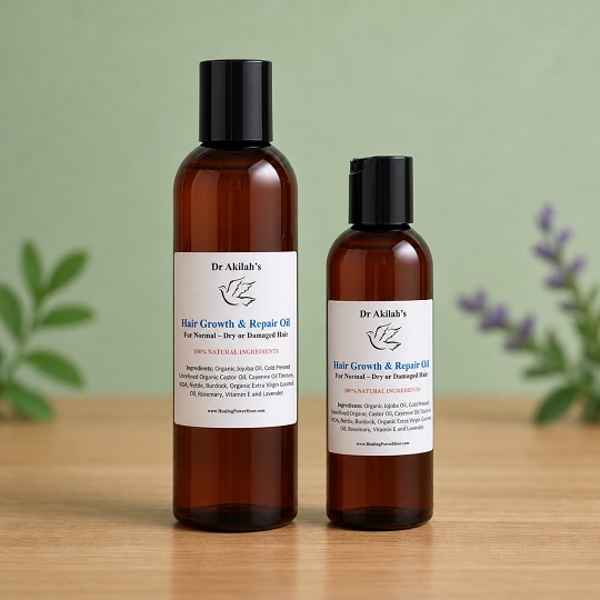 Hair Growth & Repair Oil Bottle